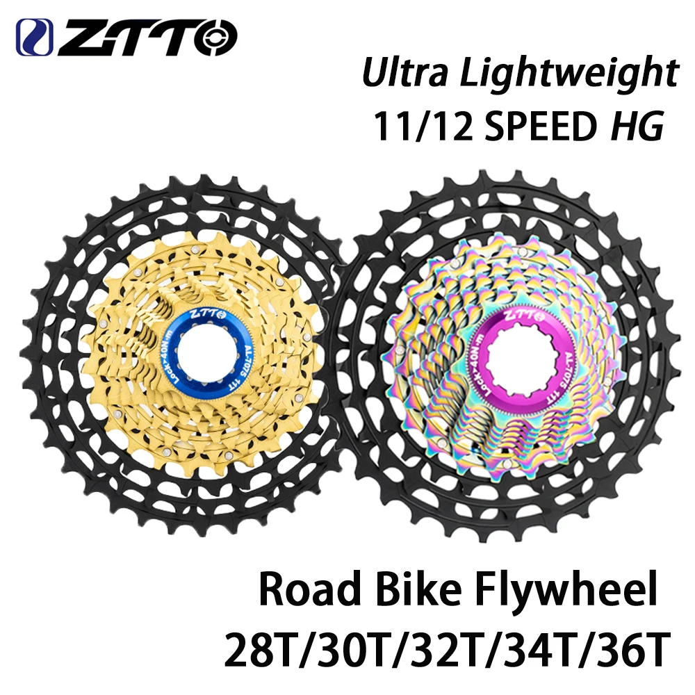 Cassette 11 Speed - ZTTO Cassetta Ultraleggera per Bici da