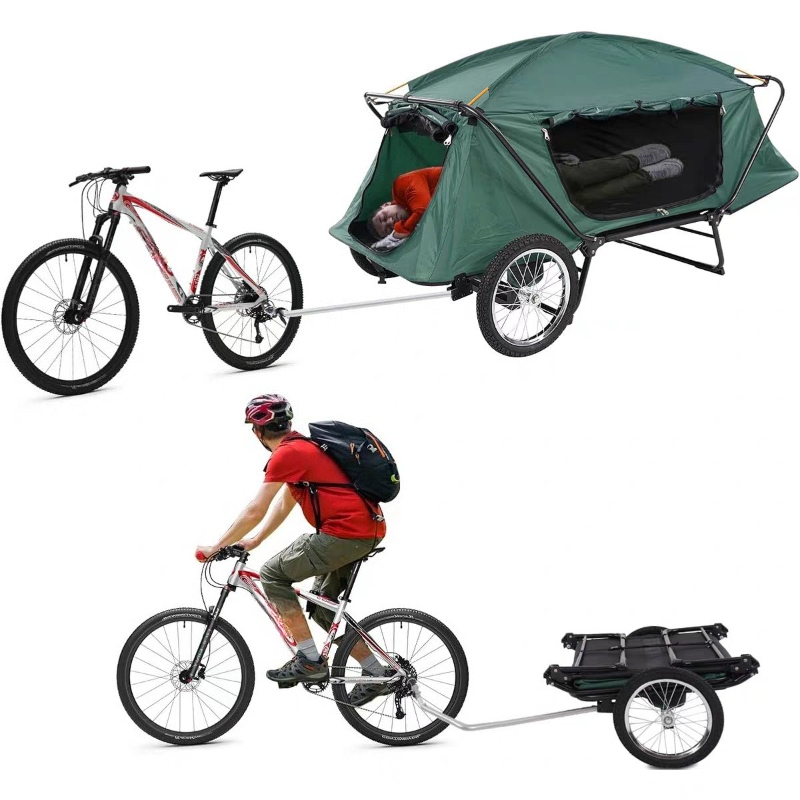 Mountain Biking Camp - Rimorchio per Bici Elettrica da Montagna,