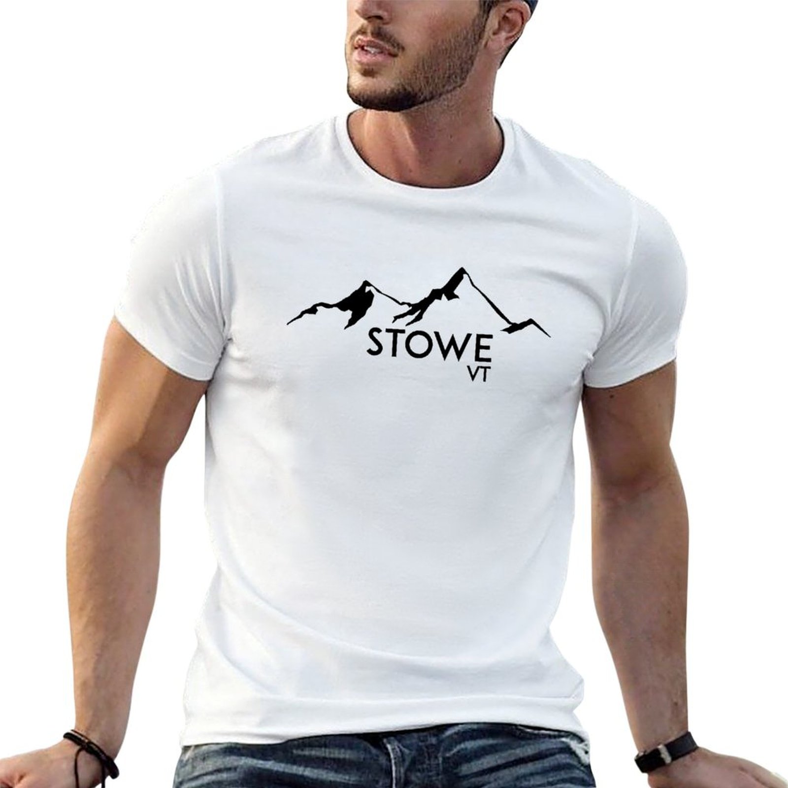 Mountain Biking Vermont - T-shirt da lavoro a maniche corte