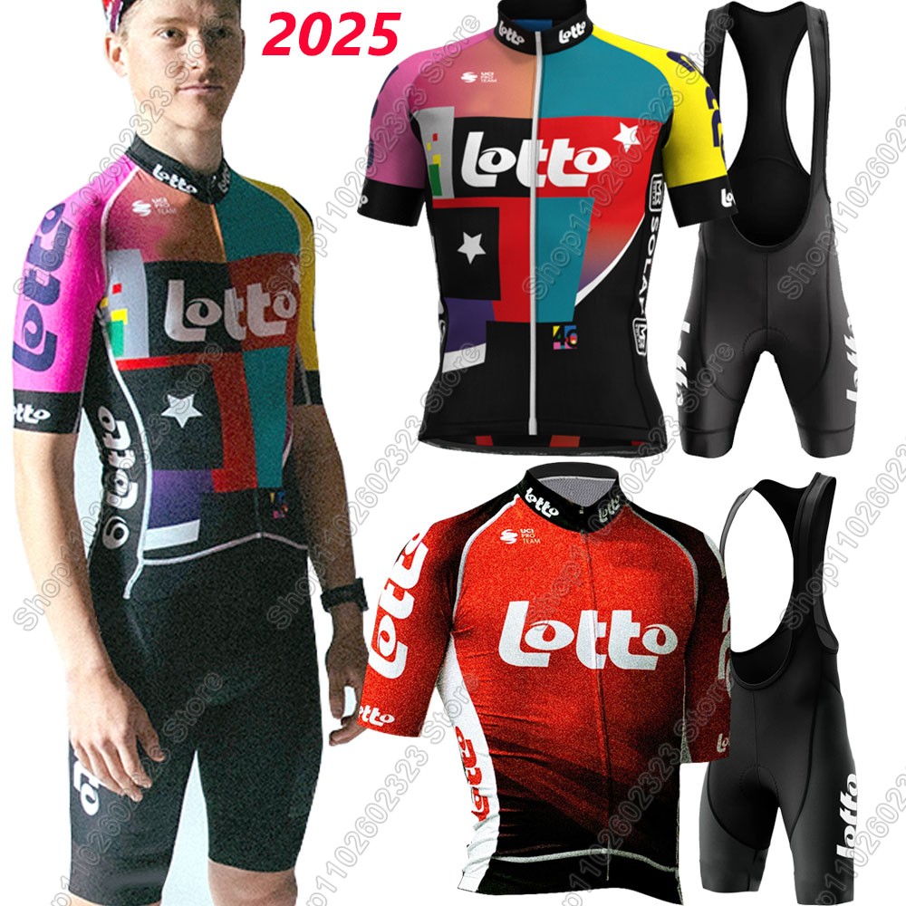 Mountain Biking Uniform - Maglia da ciclismo Lotto team 2025