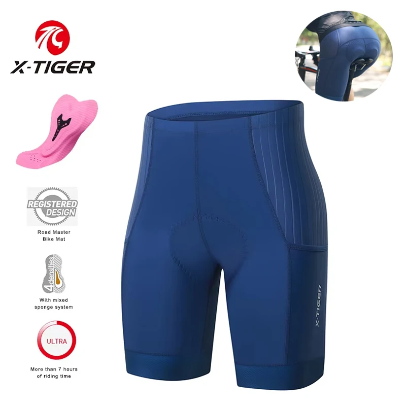 Mountain Biking Pants Women - X-TIGER Pantaloncini da ciclismo da donna
