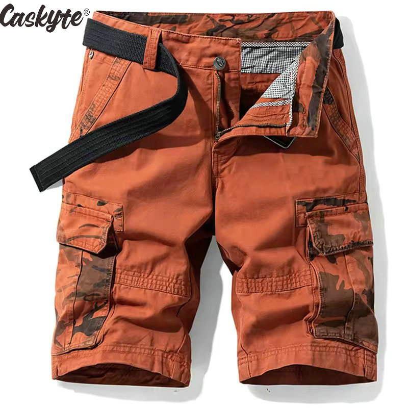 Mountain Biking Camp - Pantaloncini da Uomo per Escursionismo, Ciclismo,