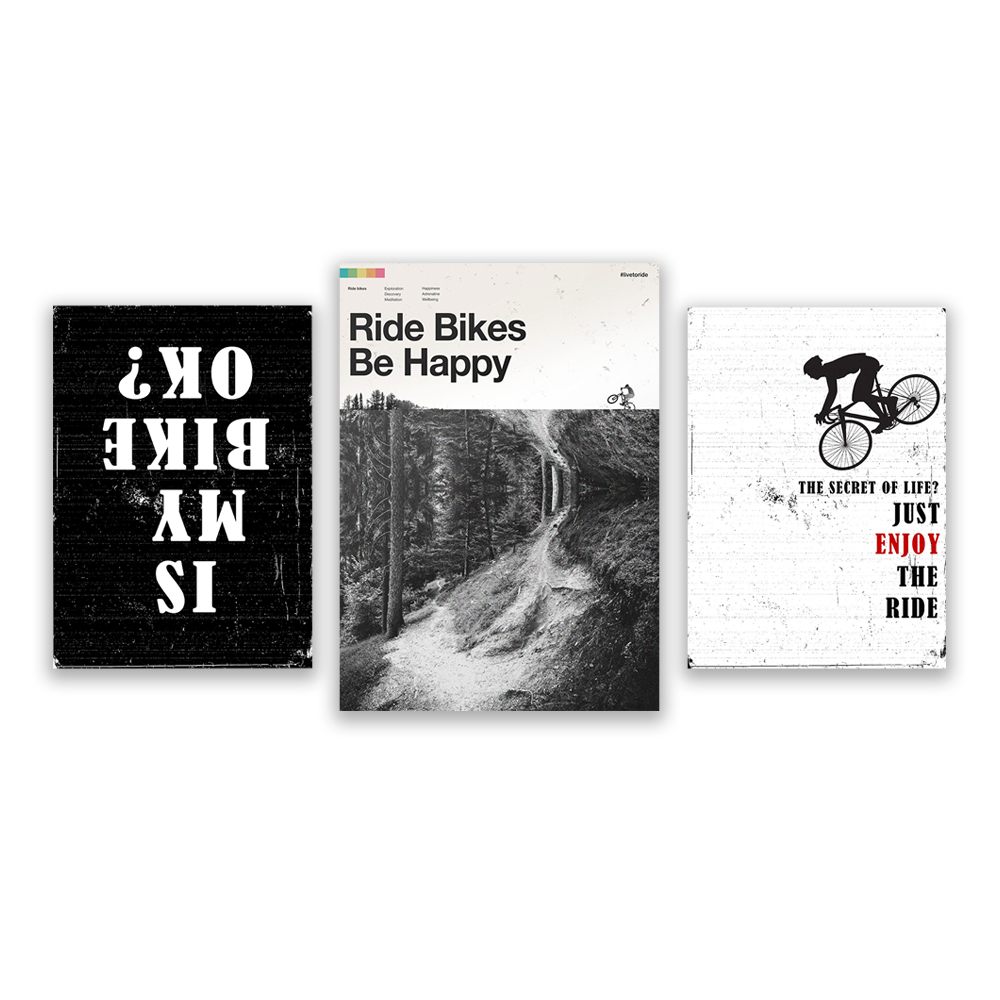 Mountain Biking York - Arte per mountain bike, Poster per