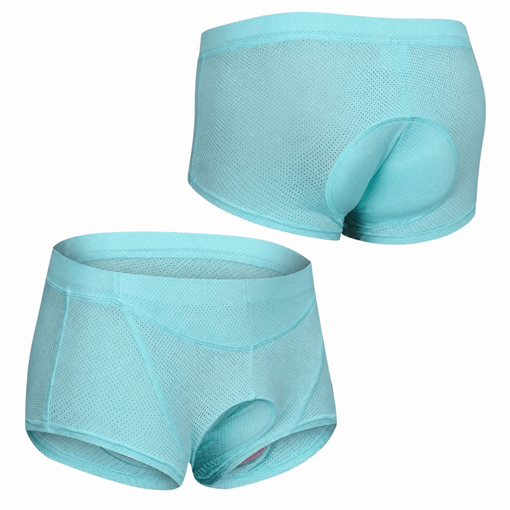 Mountain Biking Pants Women - Pantaloncini da Ciclismo 3D con Imbottitura,
