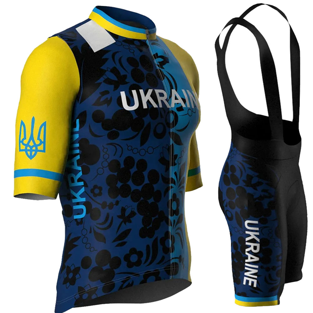 Mountain Biking Uniform - Completo da Ciclismo della Nazionale Ucraina