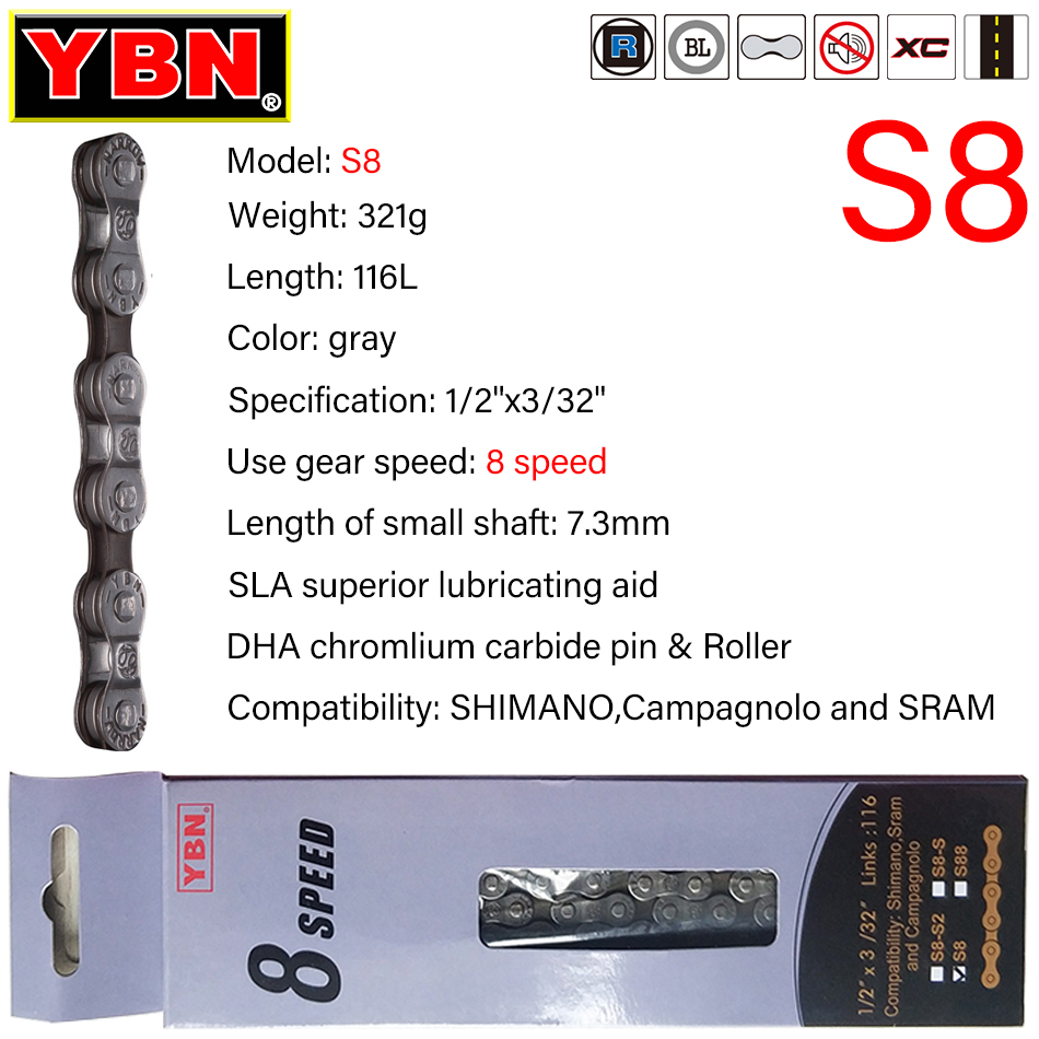 YBN Catena per bicicletta 8/9/ - Cassette 11 Speed recensione e prezzo