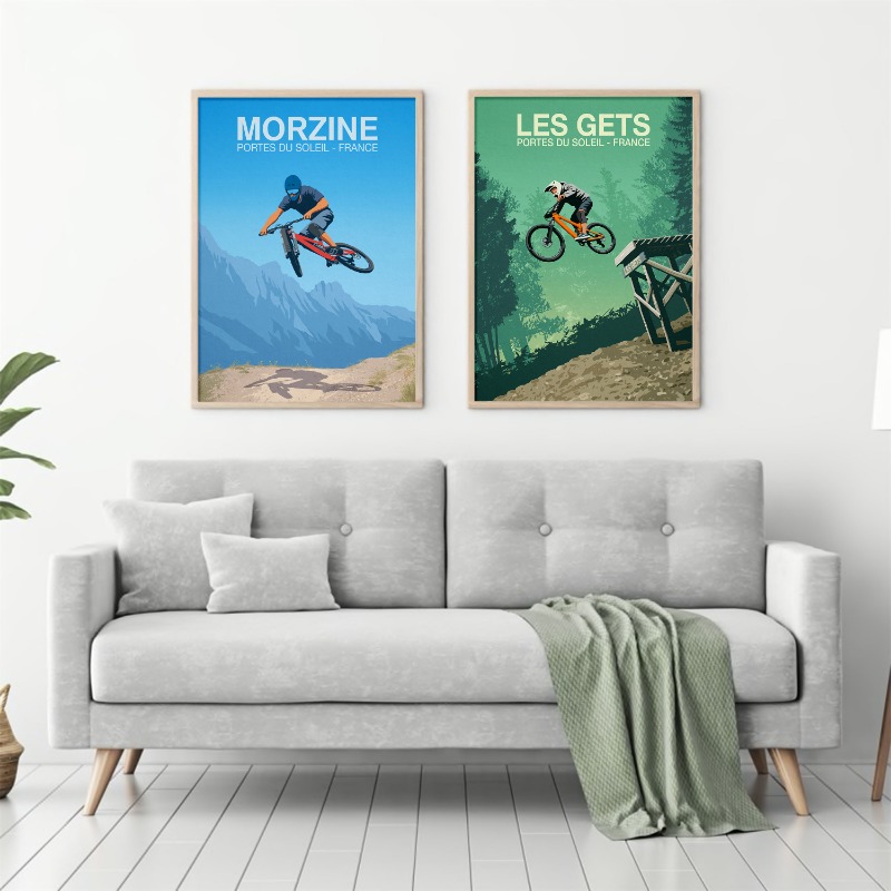 Mountain Bike Trail Poster Sno - Picture Of Mountain Biking recensione e prezzo