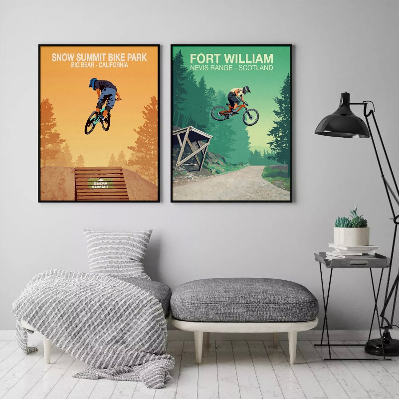 Mountain Bike Trail Poster Sno - Picture Of Mountain Biking recensione e prezzo