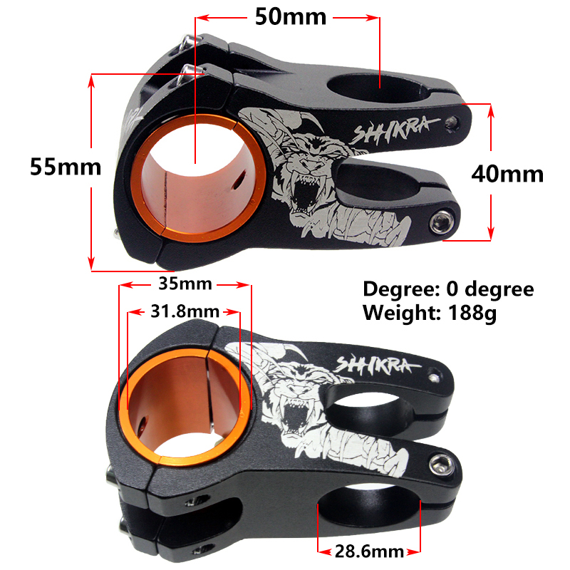 Attacco manubrio SHIKRA Mounta - Mountain Biking Xc recensione e prezzo